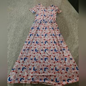 Dot dot smile maxi girls dress size 8/10 nwt
